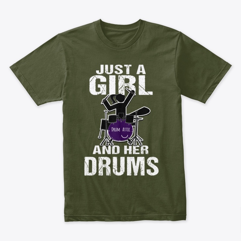 DA - GIRL AND HER DRUMS TEE
