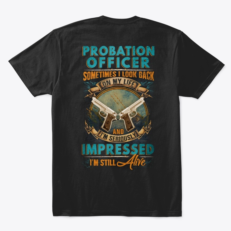 Probation Officer Is Alive Hoodie