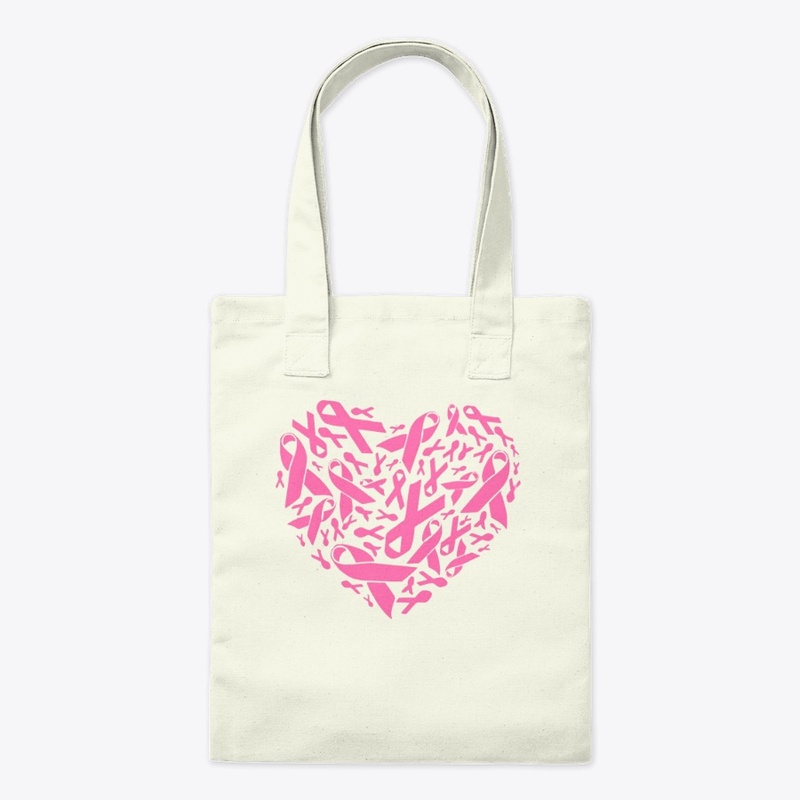 Breast Cancer T-Shirt | Heart Ribbon