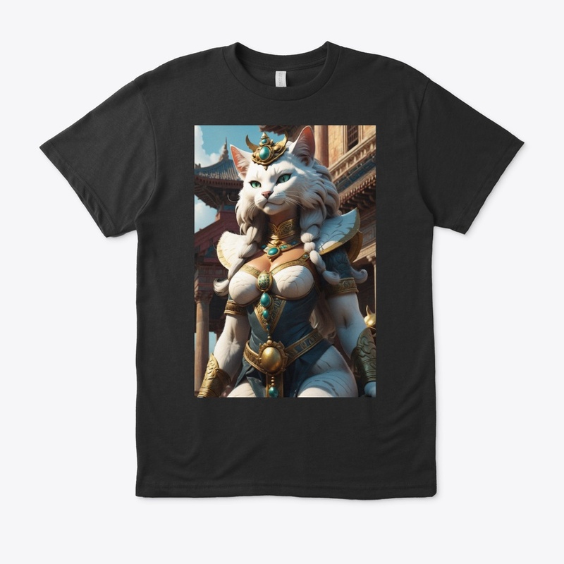Regal Feline Warrior