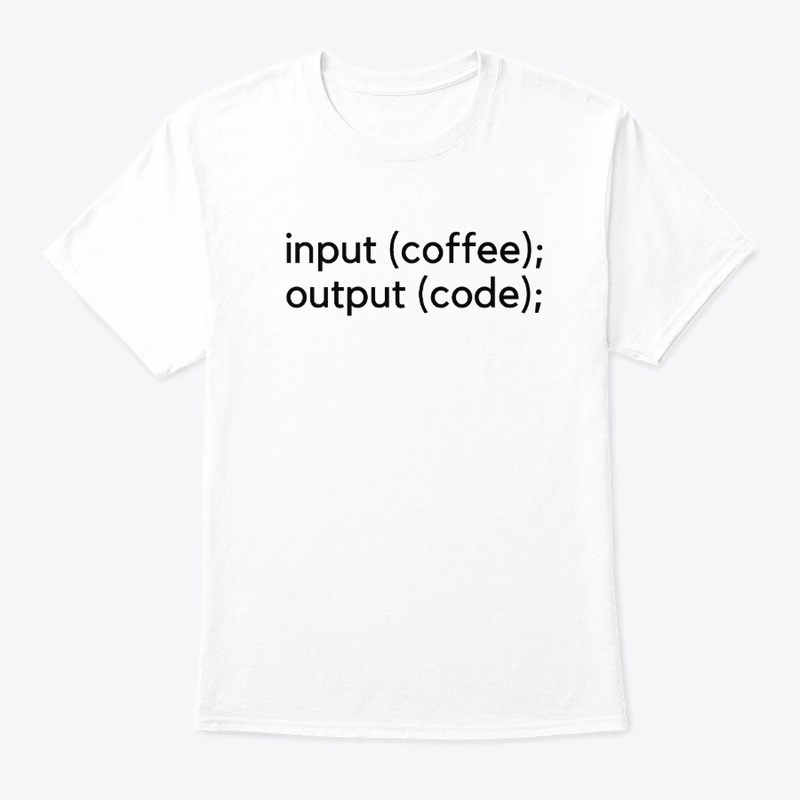 Input Coffee. Output Code