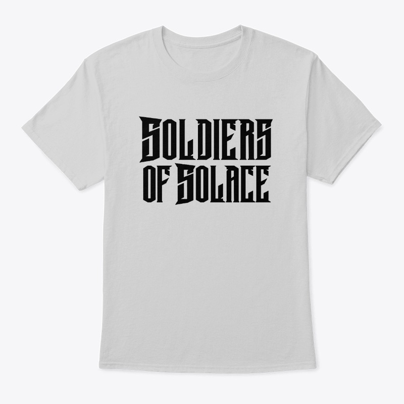 Black on white name front/logo back