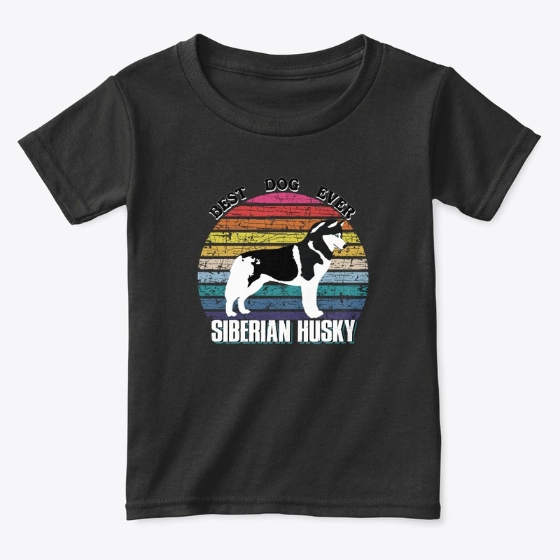 Mens Best Dog Ever Siberian Husky Father