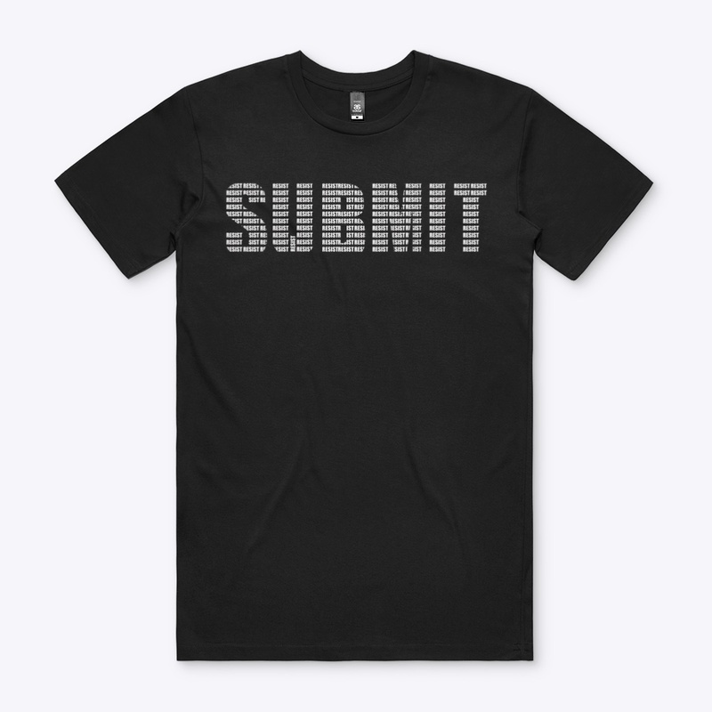 SUBMIT RESIST WORD ART