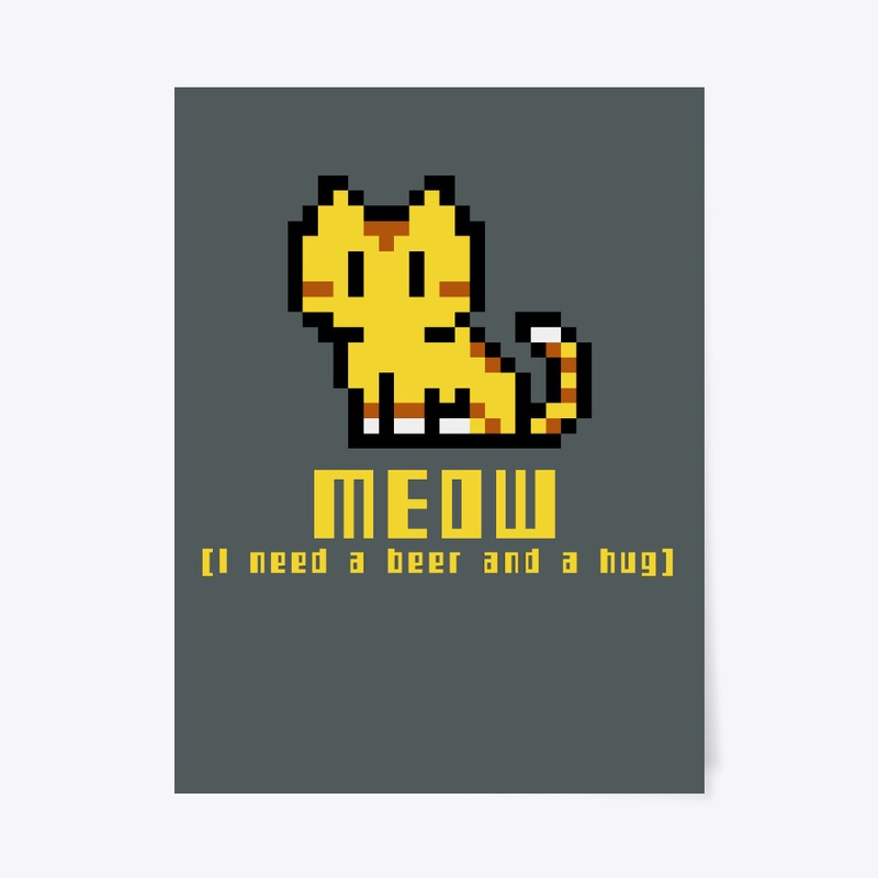 Pixel Cat - Meow