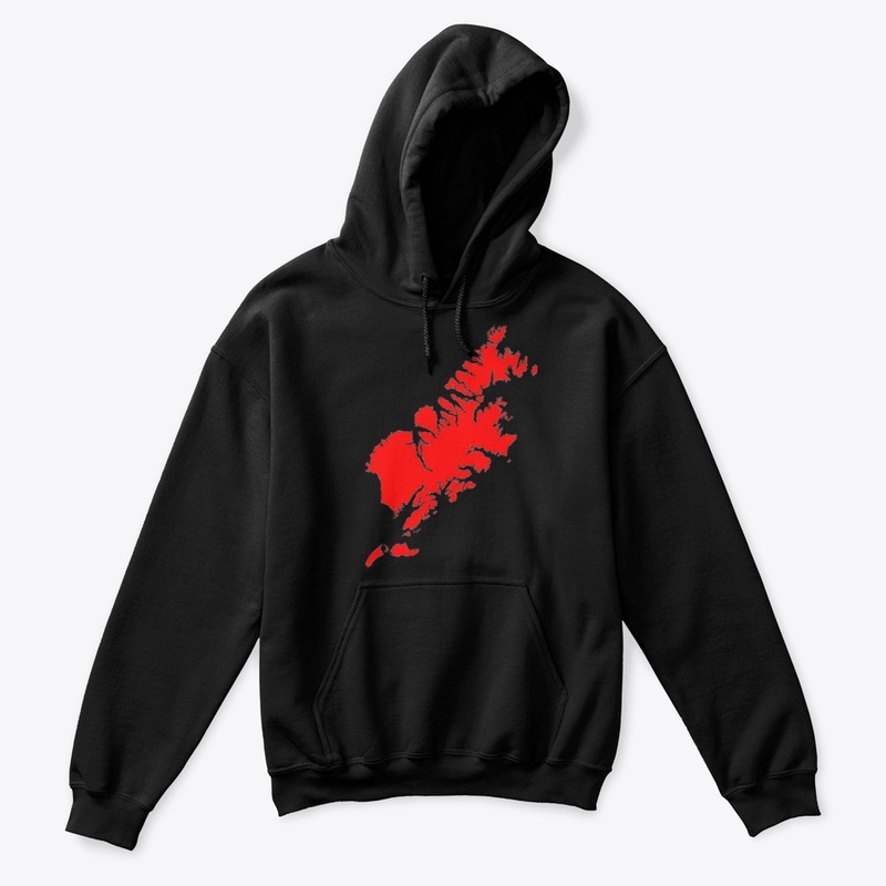 Kodiak Silhouette - Red