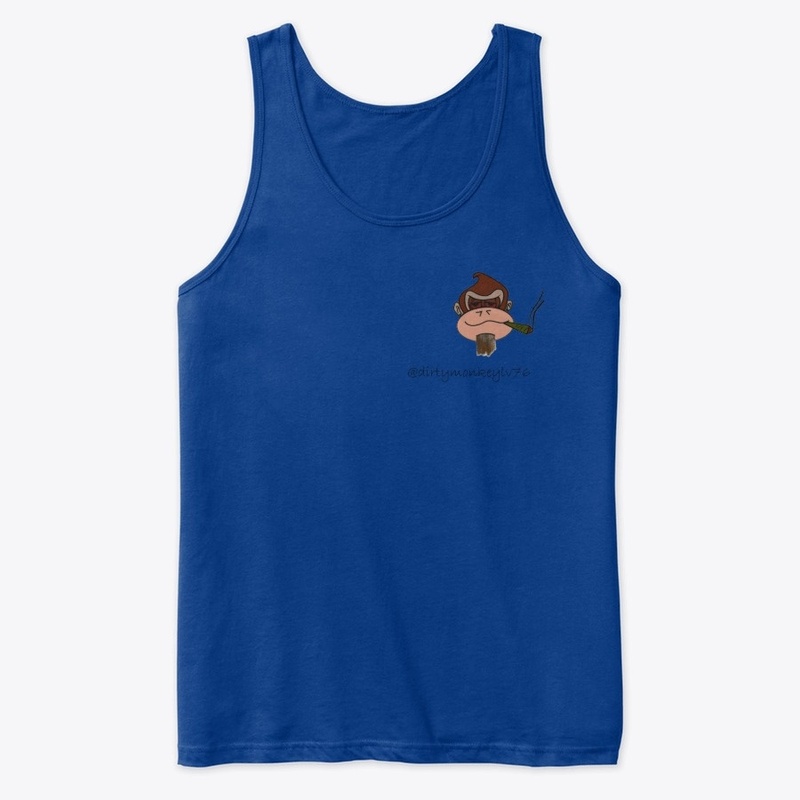 Dirty Monkey logo tee