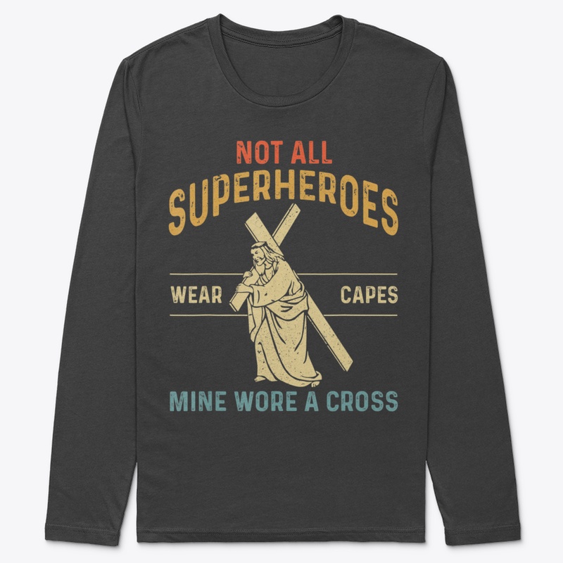 JESUS SUPERHERO MEN WOMEN JESUS CHRIST C