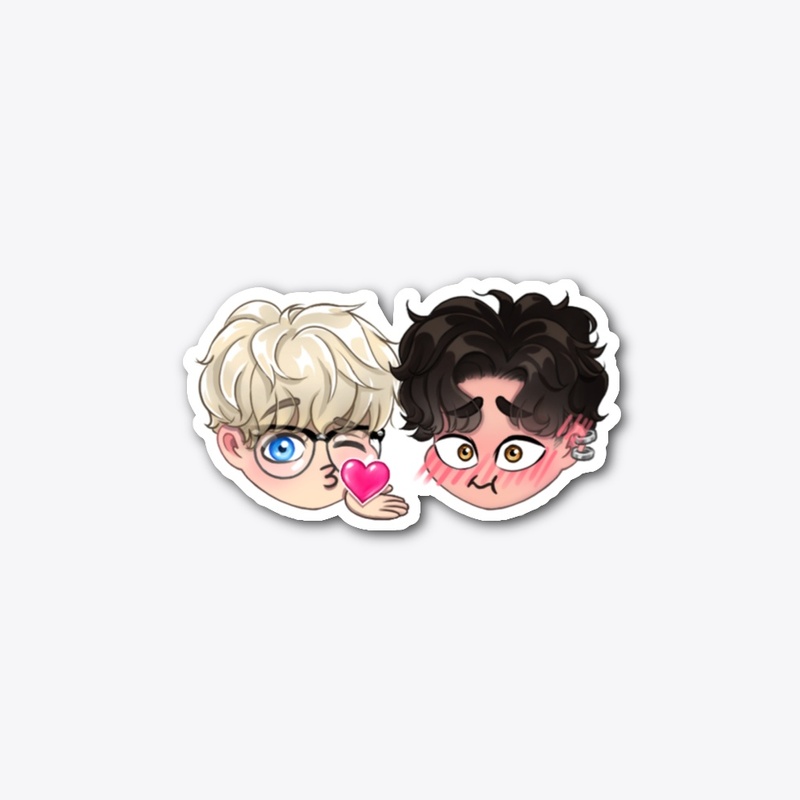 Kiss for Hai Sticker