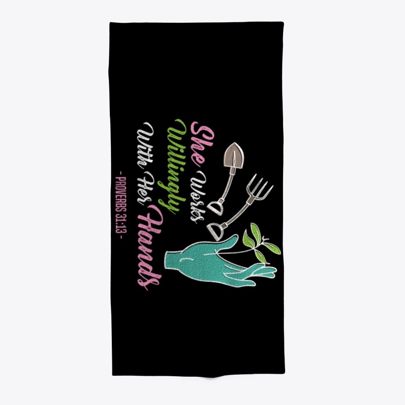 Farm- She Works Willingly With Her Hands