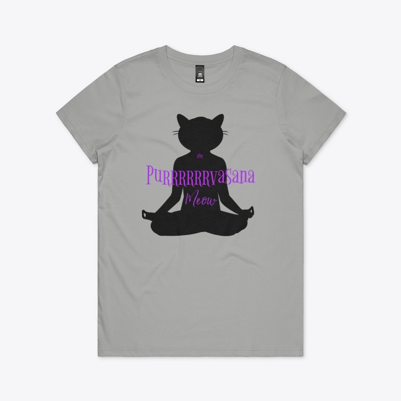 Purrrrrvasana Yoga Cat