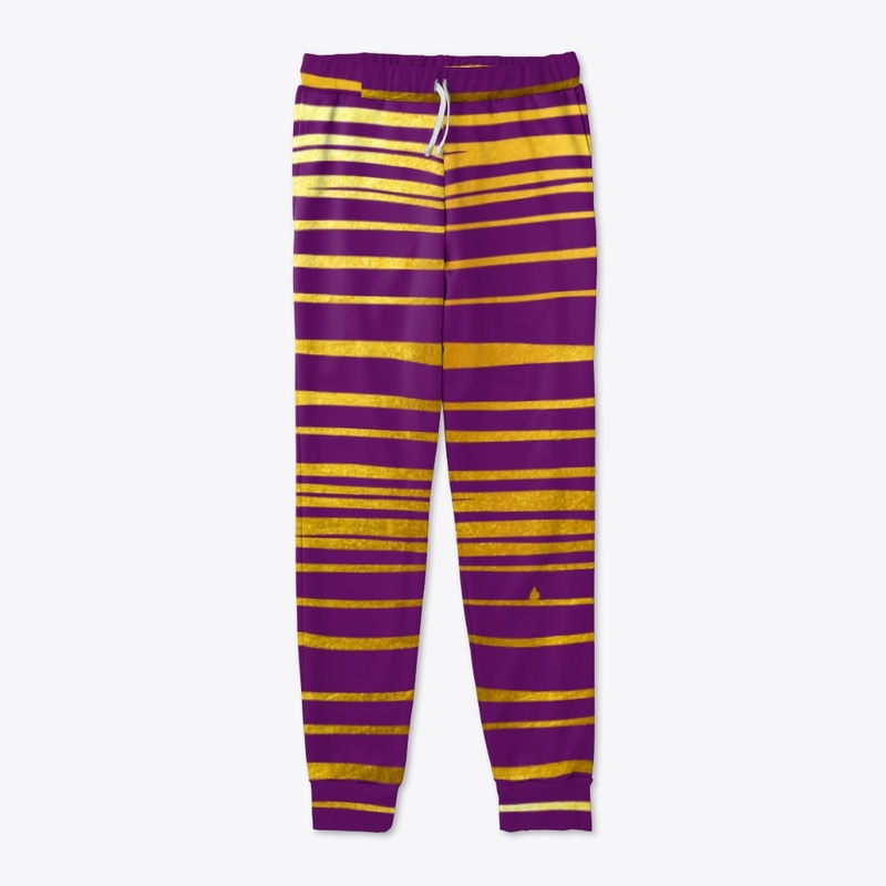 Gold and Purple Striped FRAT 