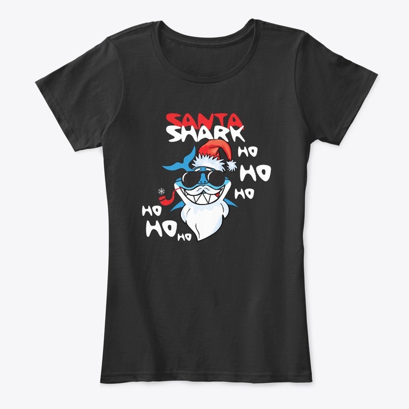 Santa Shark Merry Sharkmas Christmas