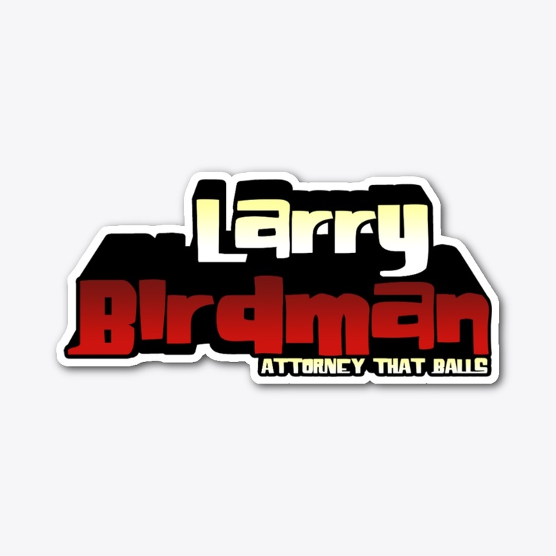 Larry Birdman The Sticker