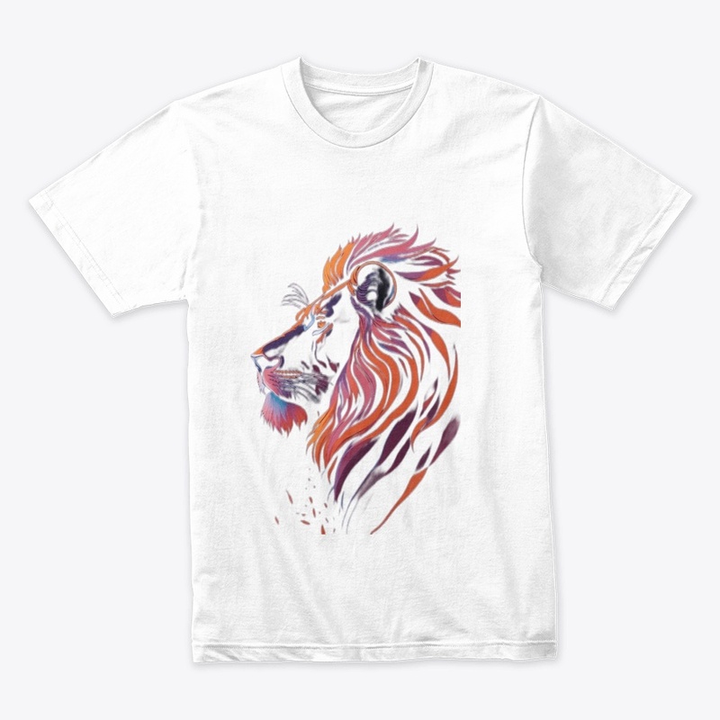 Silhouette Of a Lion Head