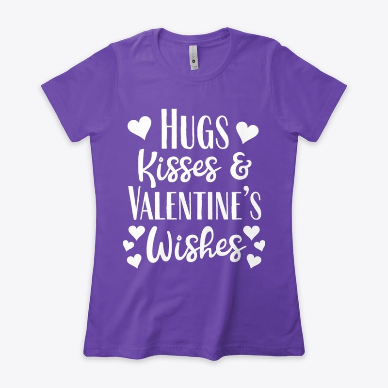 Hugs Kisses and Valentine's Wishes