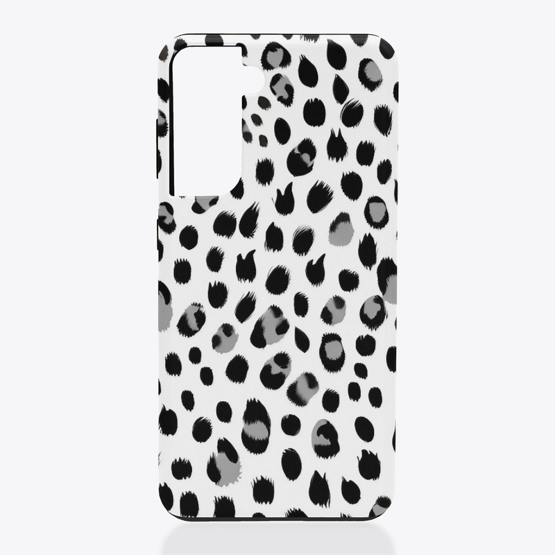 Snow Leopard Print Pattern