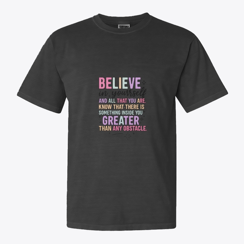 Believe in Yourself Motivational Quote 