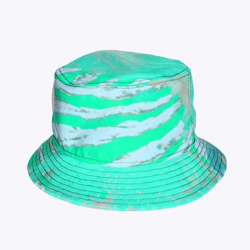 Aqua Mint Tides Abstract