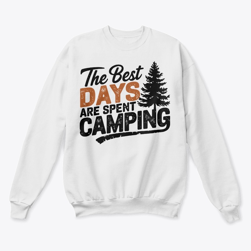 The Best Days Are Spent Camping T-shirt.