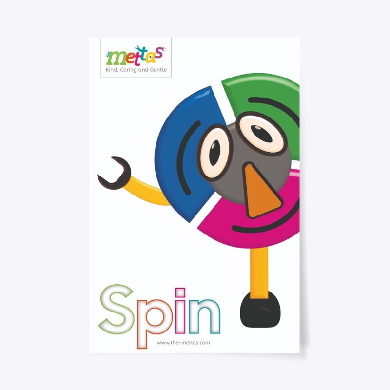 Spin – Mettas Character Poster