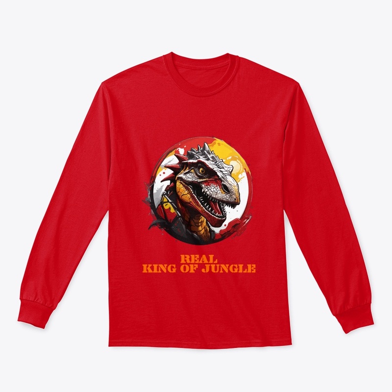 Dinosaurs, the real kings of the jungle.