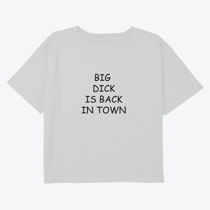 Back in town (Humour tees)