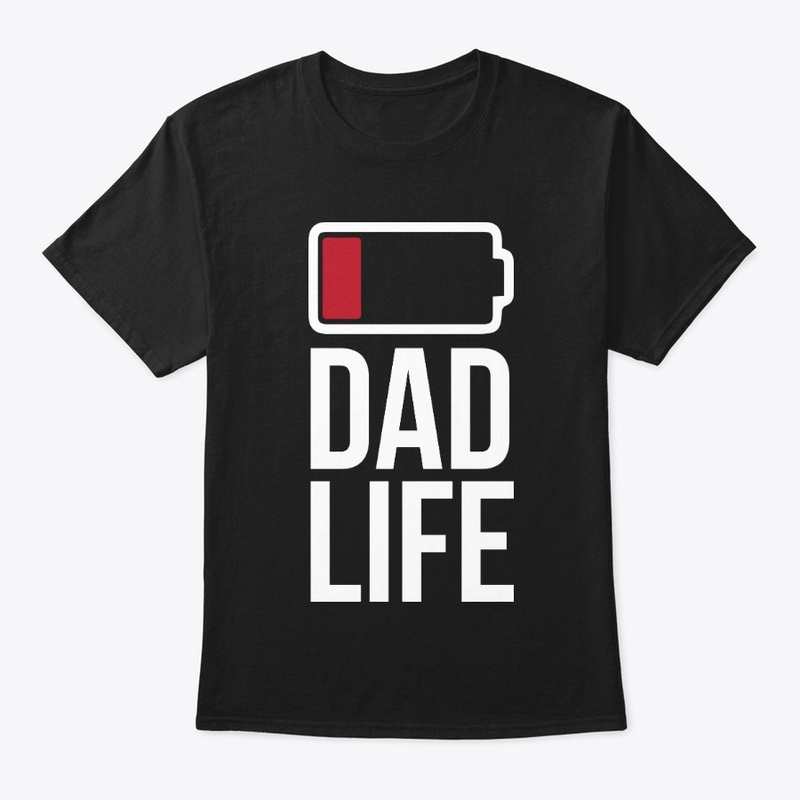 Dad Life Black T-shirt