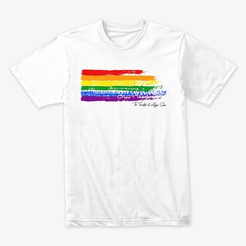 Pride Premium Tee White T-Shirt Front