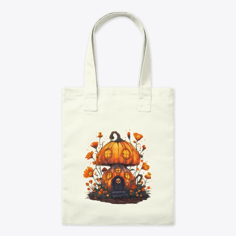 Pumpkin Mushroom House