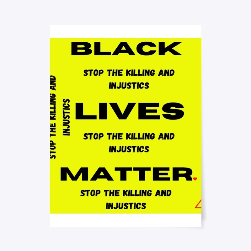 Black Live Matter Stop The Injustice T