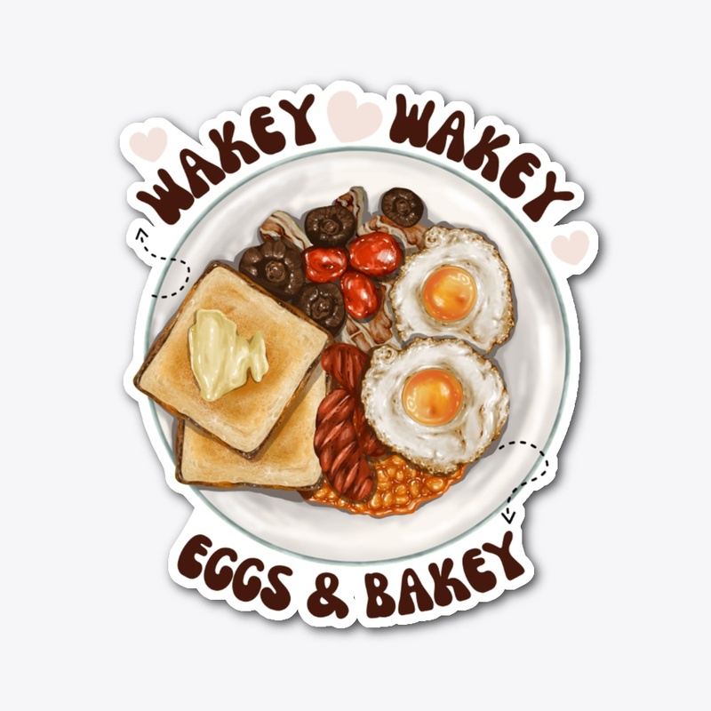 Wakey Wakey Eggs & Bakey Cute Breakfast 