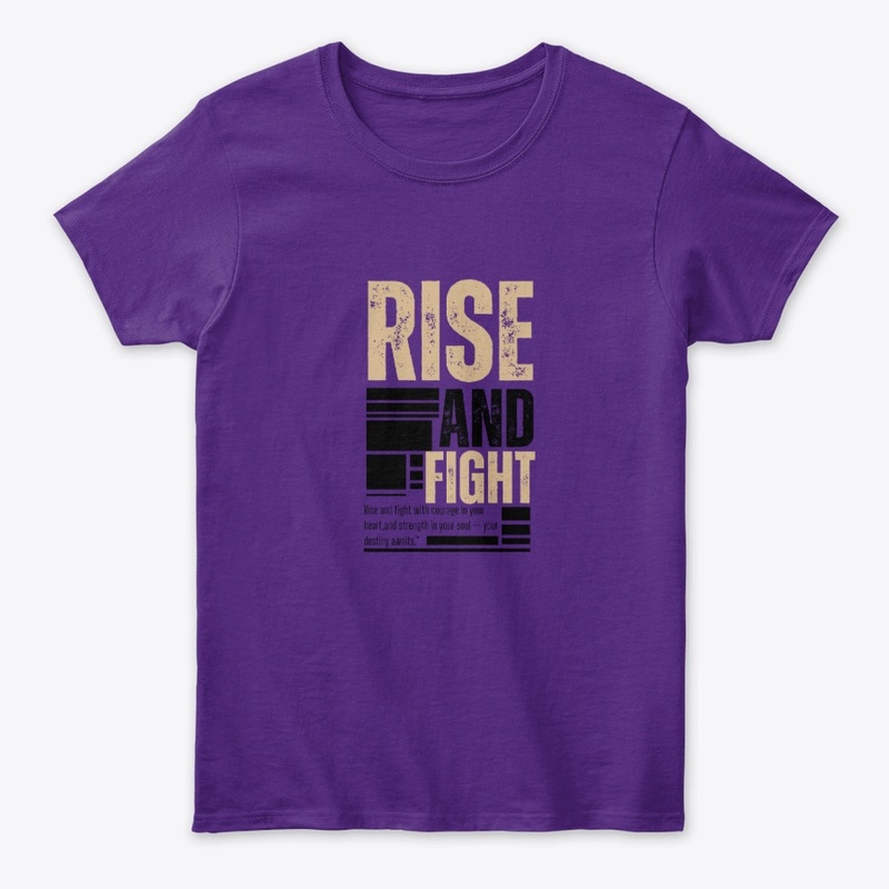 RISE AND FIGHT TEES TRENDING 