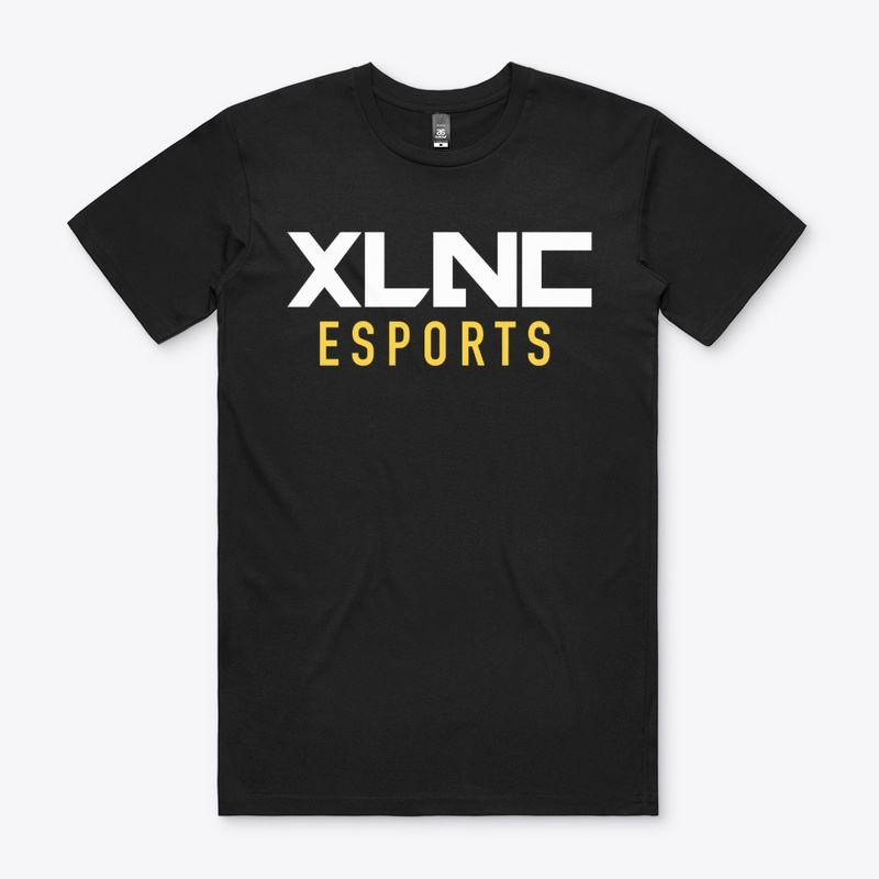 XLNC Esports Logo (White/Gold)