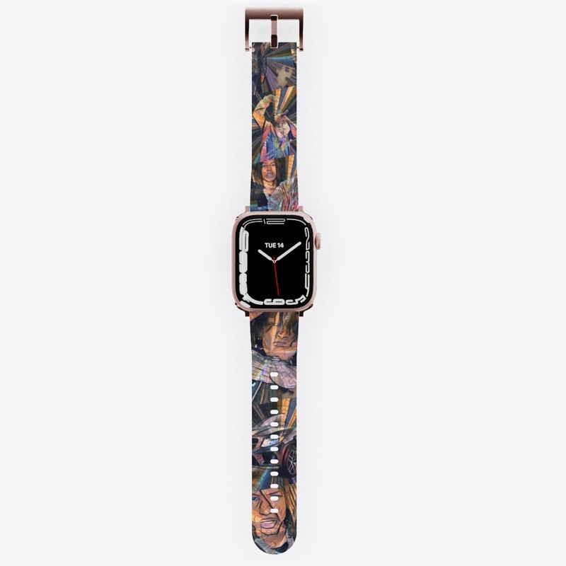 (22 Platinum) Apple Watch Band