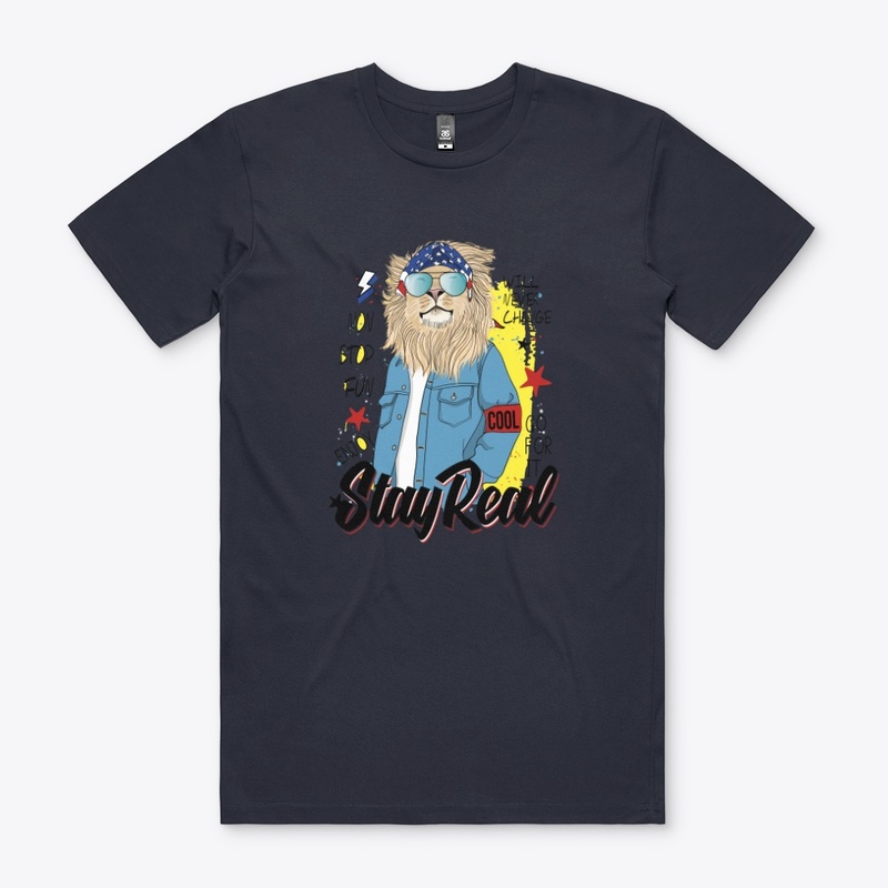Stay Real - funky Lion Enjoy