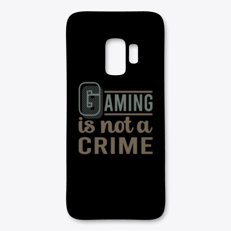 Gaming is not a crime 