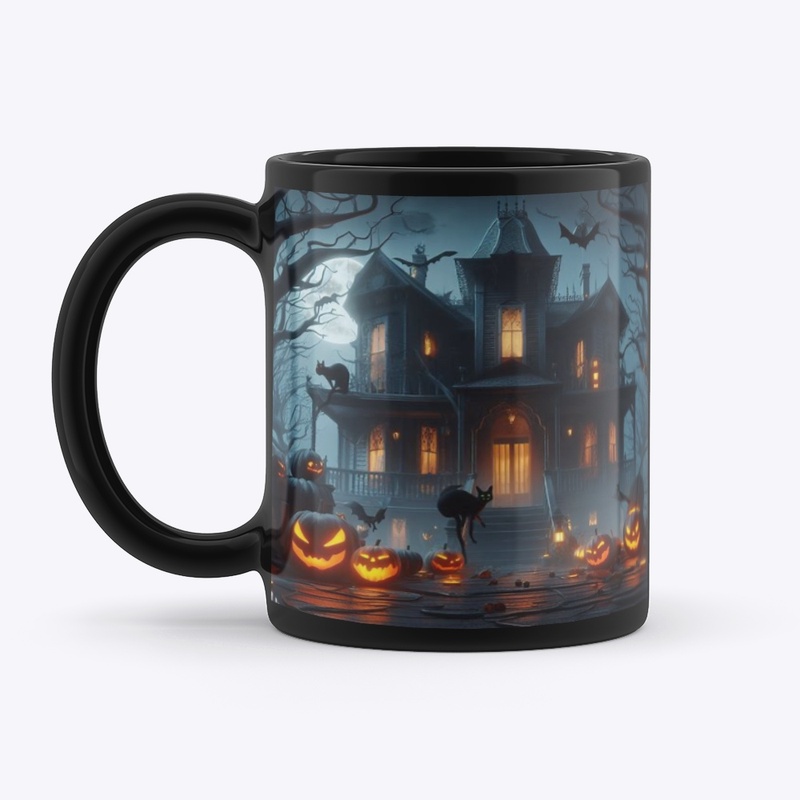Midnight Majic Halloween Mug 