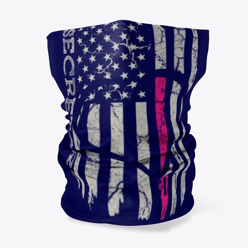 US Flag Secretary Blanket