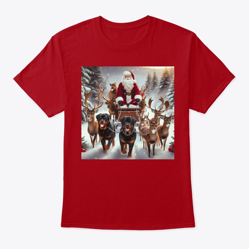 Rottweilers and Santa