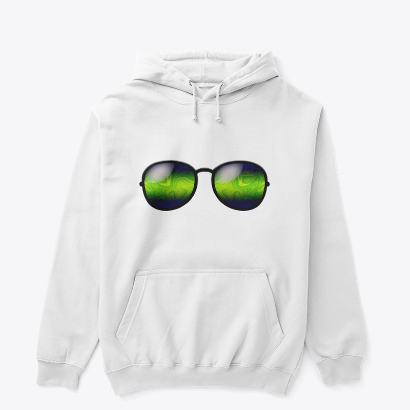 Marbled Glasses - Green & Navy