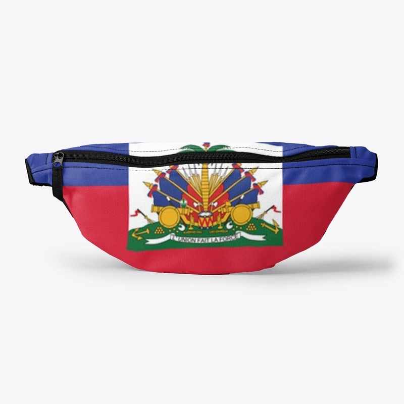 Haitian Flag Fanny Pack