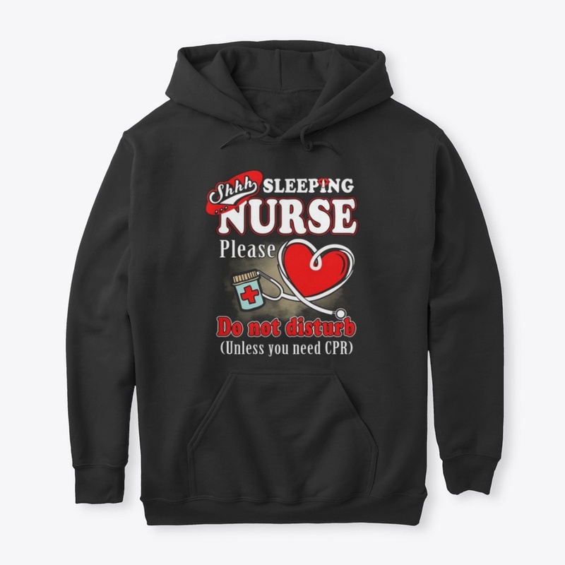 Sleeping Nurse Do Not Disturb
