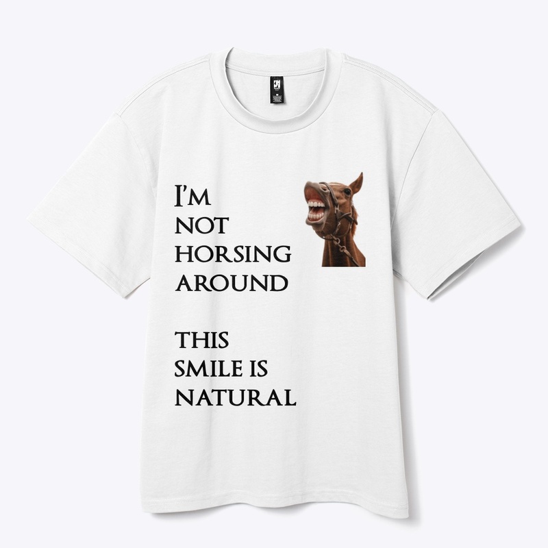 Stallion Smile Hilarious Horse Print