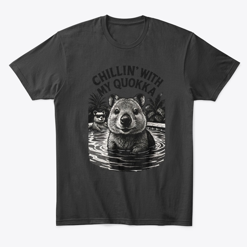Cute Quokka Pool Party Chill Vibes