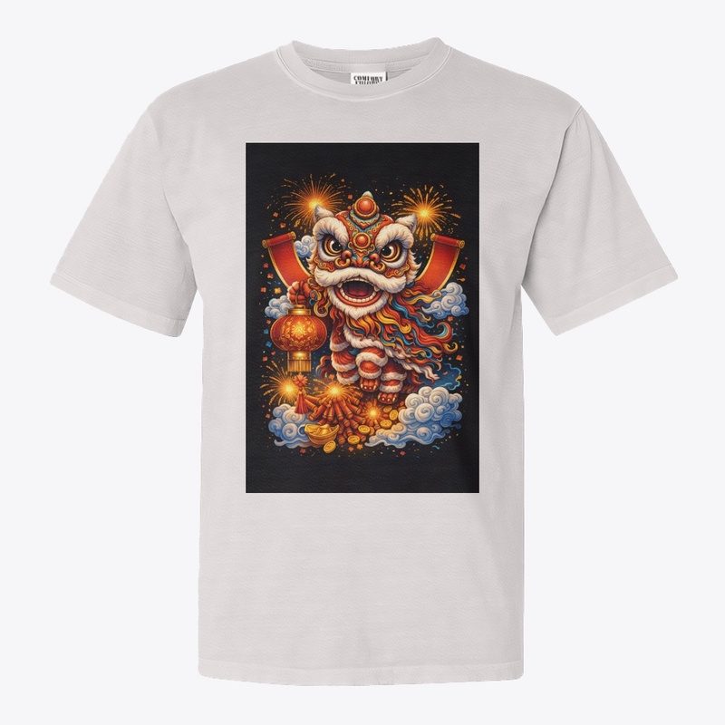 Lunar New Year Lucky Lion Tee
