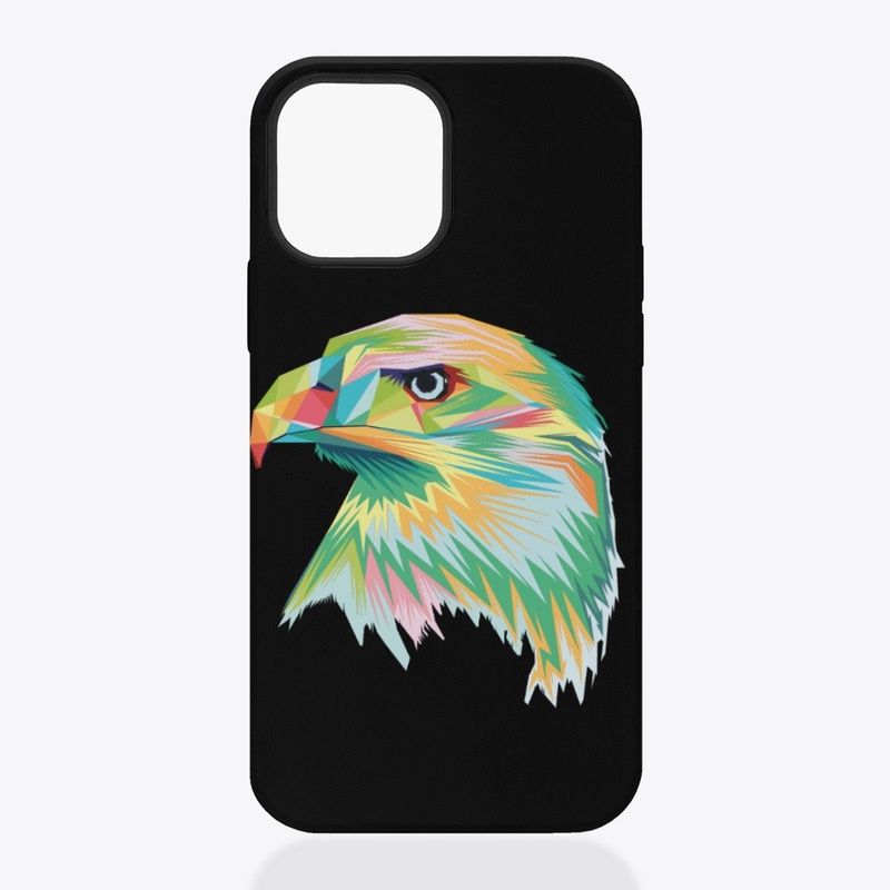 Colorful Eagl’s Head Pop art style 