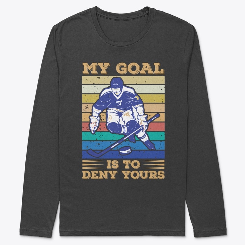 Retro Style Ice Hockey Players T shirt