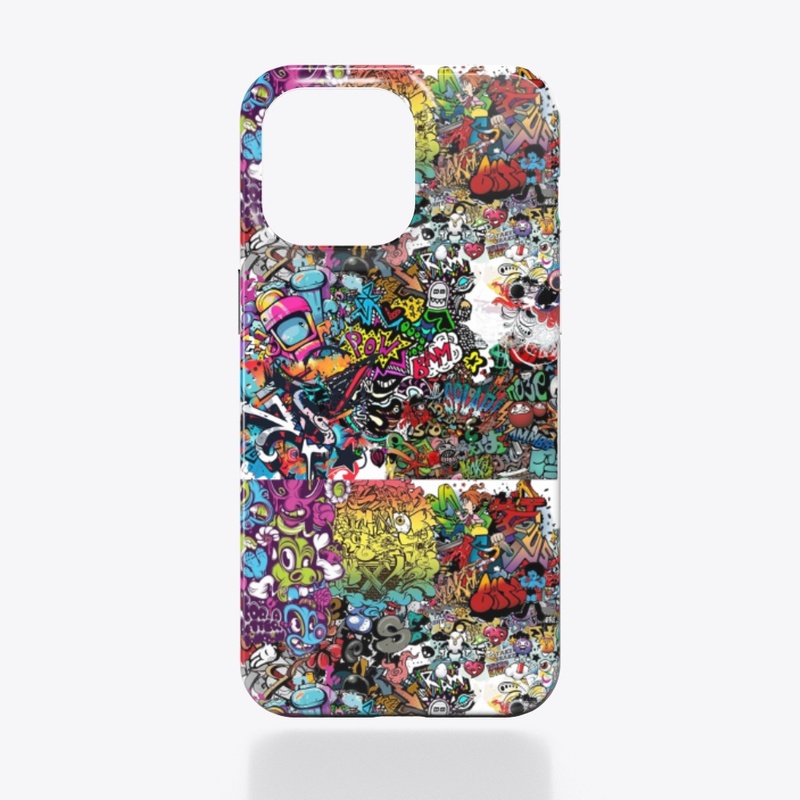 Full Graffiti Phone case