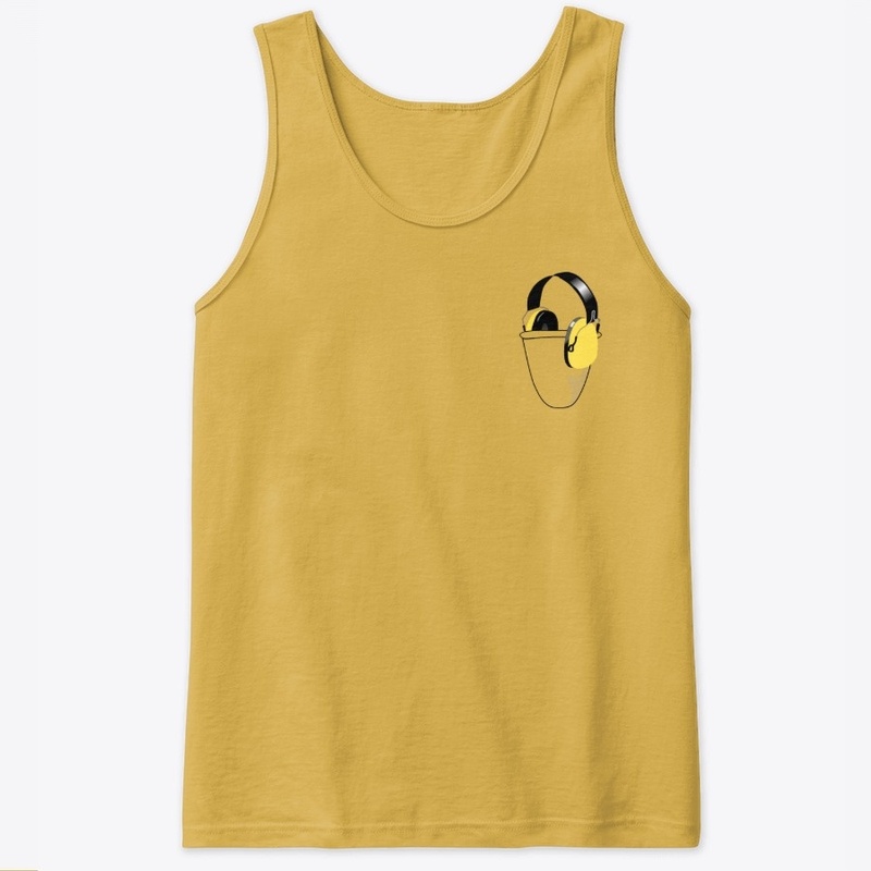 T-shirt Adulte pochette "Casque"